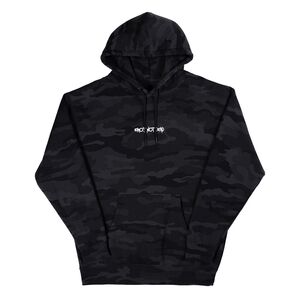 Emo Not Dead Black Camo Hoodie